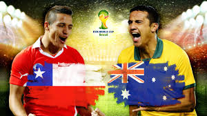 بازی فوتبال برزیل و شیلی